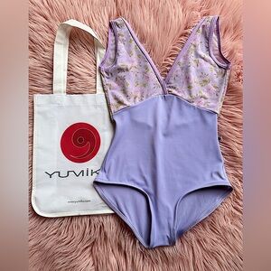 Yumiko Leotard : Alicia Flower Mesh Size S Pristine condition